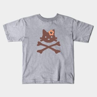 Kitty X-Bones Hawaii Kids T-Shirt